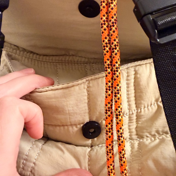 Free People Summit Backpack Everest Quilted Cream - Picture 7 of 13